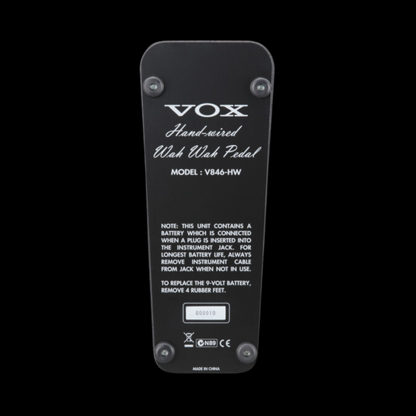 Vox V846-HW Handwired Wah Pedal