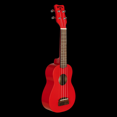 Kohala KT-SRD Tiki Soprano Ukulele - Red