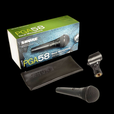 Shure PGA58 Handheld Dynamic Microphone - Palen Music