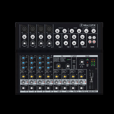 Mackie MIX12FX 12-Channel Compact Mixer with Effects - Palen Music