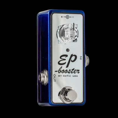 Xotic Limited Edition Mini EP Booster Pedal -  Metallic Blue