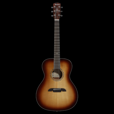 Alvarez AF60 Artist Series Solid Top Folk/OM-Style Acoustic Guitar - Shadowburst