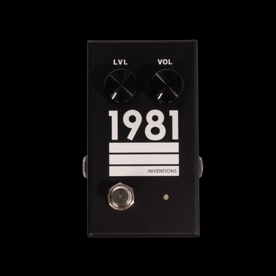 1981 Inventions LVL Overdrive Pedal