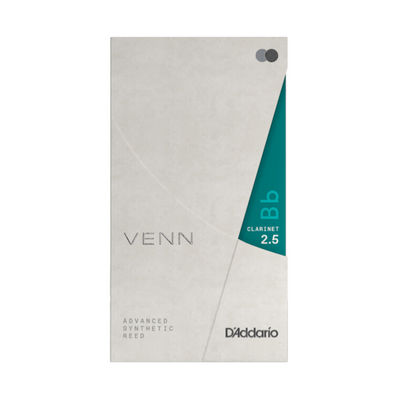 VENN by D'Addario VBB0125G2 #2.5 Clarinet Reed - Generation 2