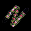 Levy's MC8JQ Woven Fabric Guitar Strap - Pink Flower