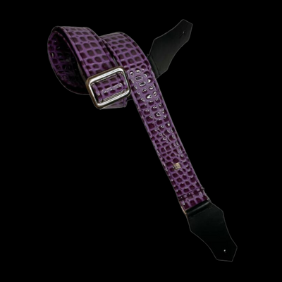 GetmGetm Straps 2" Aussie Gator Passion Orchid Guitar Strap - Palen Music