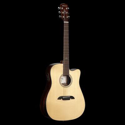 Alvarez AED90CE Solid AA Sitka Spruce Acoustic-Electric Guitar - Natural