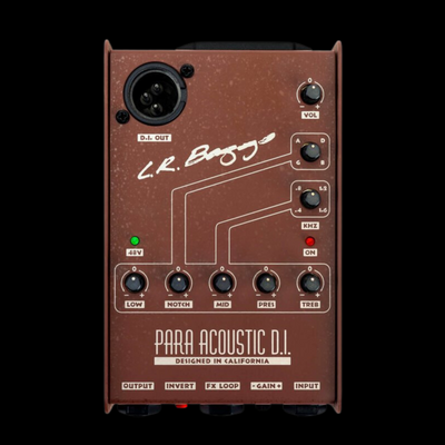 Lr Baggs Para DI Acoustic Guitar Preamp/DI with 5-band EQ