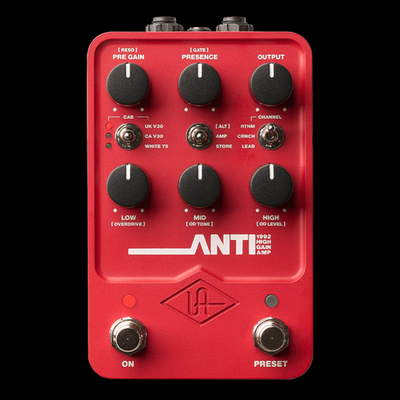 Universal Audio ANTI 1992 High Gain Amp Pedal