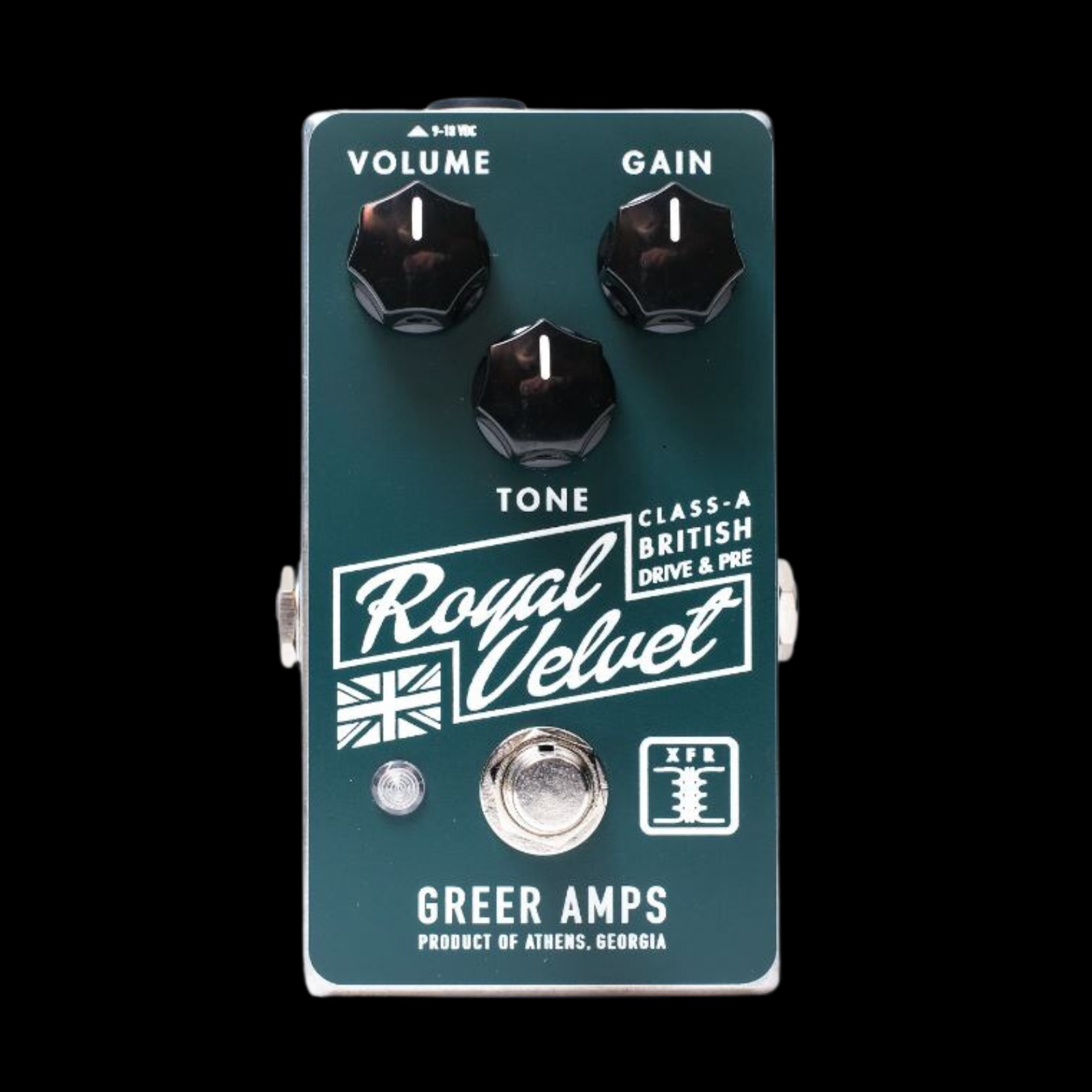 Greer Amps Royal Velvet Overdrive | Palen Music Overdrive $229.00