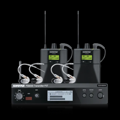 Shure PSM300 Twinpack Pro Wireless Monitor