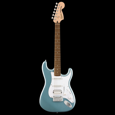 Squier Affinity Series Stratocaster Junior HSS Electric Guitar - Ice Blue Metallic