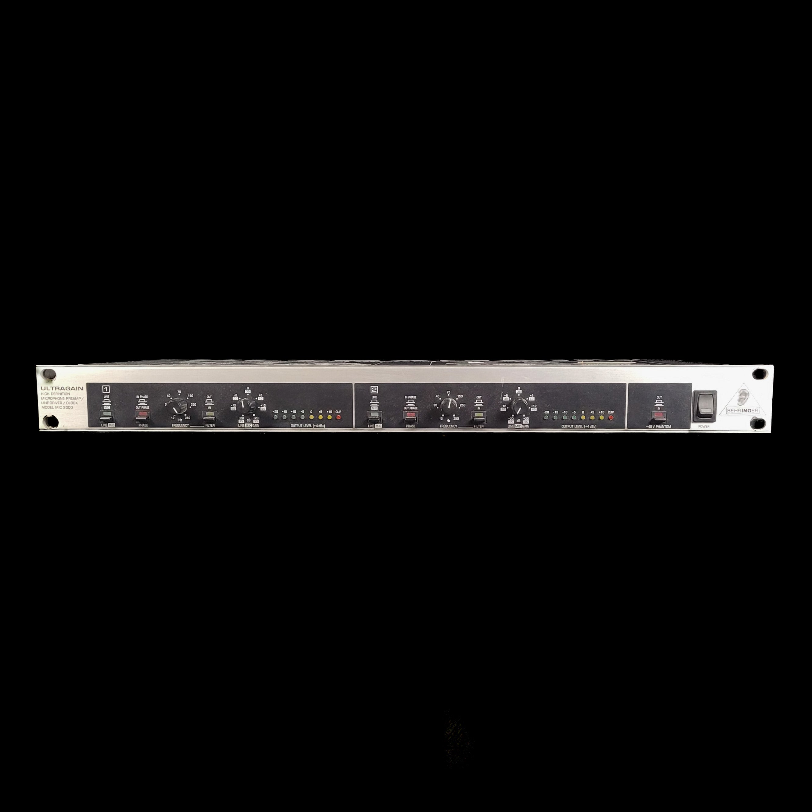 Behringer Ultragain MIC2000 | Palen Music Preamp $75.00 Behringer