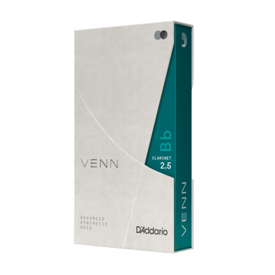 VENN by D'Addario VBB0125G2 #2.5 Clarinet Reed - Generation 2