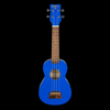 Kohala KT-SBL Tiki Soprano Ukulele - Ocean Blue