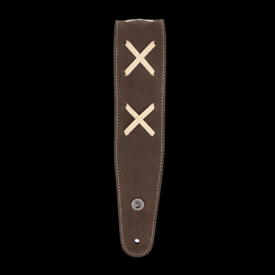 D'addario Suede Guitar Strap - Brown - Palen Music