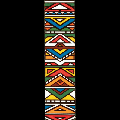 D'Addario Polyester Woven Guitar Strap - Ndebele