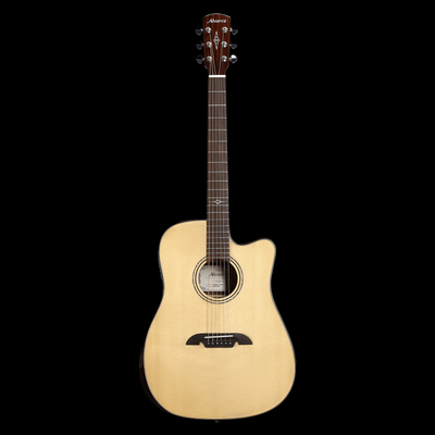 Alvarez AED90CE Solid AA Sitka Spruce Acoustic-Electric Guitar - Natural