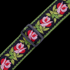 Levy's MC8JQ Woven Fabric Guitar Strap - Pink Flower