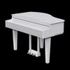 Roland GP-6 Home Grand Piano - Polished White