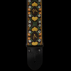 PRS 2.5” Retro Guitar Strap - Floral, Yellow