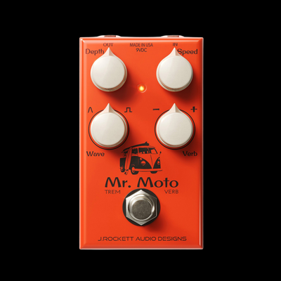 J. Rockett Audio Designs Mr. Moto Tremolo & Reverb Pedal - Palen Music