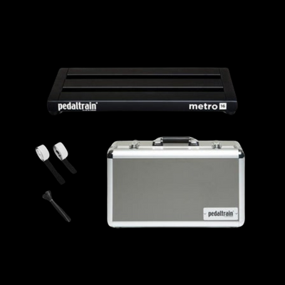 Pedaltrain Metro 16 HC 16"x8" Pedalboard with Hard Case - Palen Music