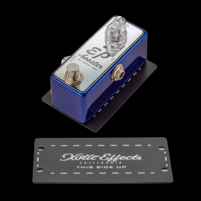 Xotic Limited Edition Mini EP Booster Pedal -  Metallic Blue