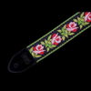 Levy's MC8JQ Woven Fabric Guitar Strap - Pink Flower