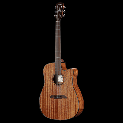 Alvarez Solid African Mahogany Armrest Acoustic-Electric Guitar - Natural