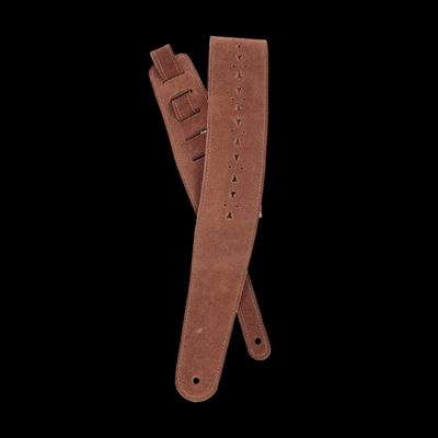 D'addario Vented Suede Guitar Strap - Apache/Honey - Palen Music