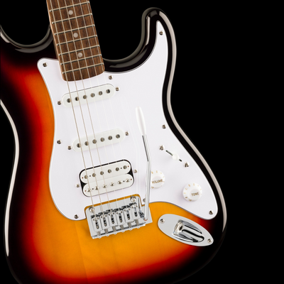 Squier Affinity Series Stratocaster Junior HSS Electric Guitar - 3-color Sunburst