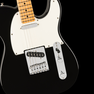 Fender Player II Telecaster Electric Guitar - Black with Maple Fingerboard