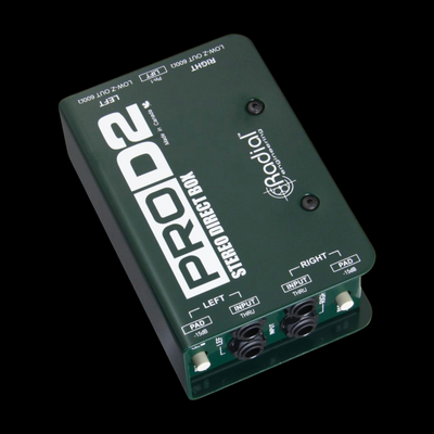 Radial ProD2 2-channel Passive Instrument Direct Box - Palen Music