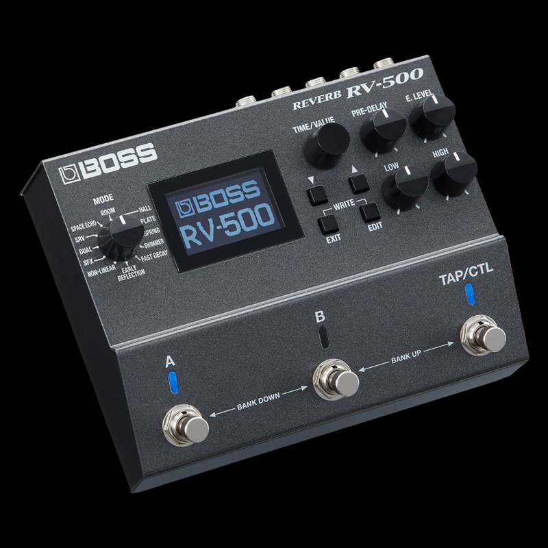 Boss RV-500 Reverb Multi Effect Pedal | Palen Music Guitar Effects