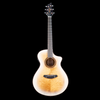 Breedlove Pursuit Exotic S Concert White Sand CE Acoustic Guitar - Myrtlewood