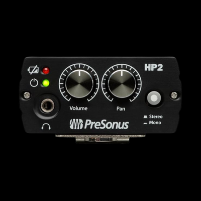 PreSonus HP2 2-ch Battery-Powered Stereo Personal Headphone Amplifier - Palen Music