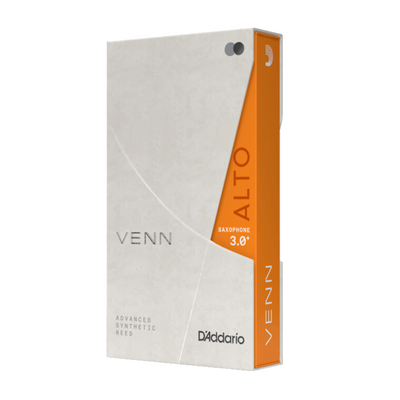 VENN by D'Addario VAS1305G2 #3.0+ Alto Saxophone Reed - Generation 2