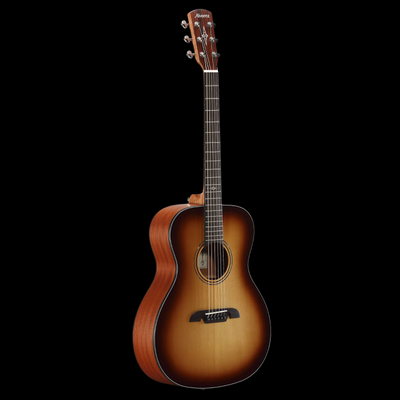 Alvarez AF60 Artist Series Solid Top Folk/OM-Style Acoustic Guitar - Shadowburst