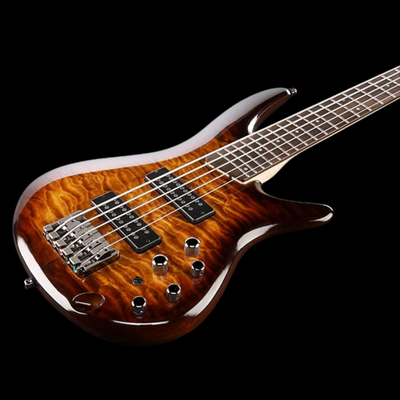 Ibanez Standard SR405E 5-string Bass Guitar - Dragon's Eye Burst