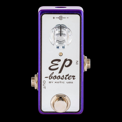 Xotic Limited Edition Mini EP Booster Pedal -  Metallic Purple