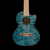 Lanikai Quilted Maple Blue Cutaway Electric Tenor Ukulele