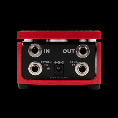 Ernie Ball Volume Pedal Jr. w/ Tuner - Red - Palen Music