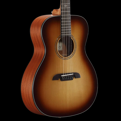 Alvarez AF60 Artist Series Solid Top Folk/OM-Style Acoustic Guitar - Shadowburst