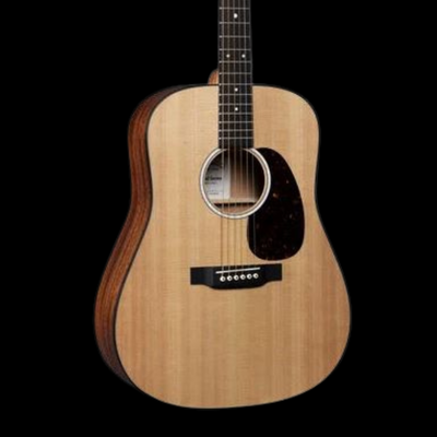 Martin D-10E Road Series Acoustic-electric Guitar - Natural, Satin Spruce Top