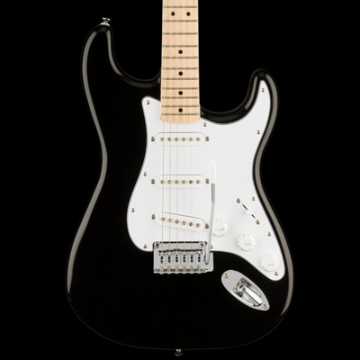 Squier Affinity Series Stratocaster Electric Guitar - Black with Maple Fingerboard