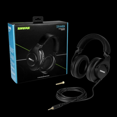 Shure SRH440A Pro Headphones - Black