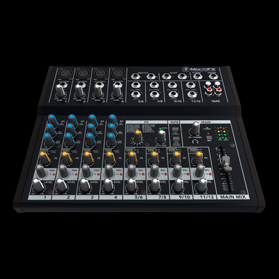 Mackie MIX12FX 12-Channel Compact Mixer with Effects - Palen Music