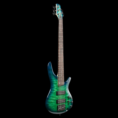 Ibanez Standard SR405EQM Bass Guitar - Surreal Blue Burst Gloss