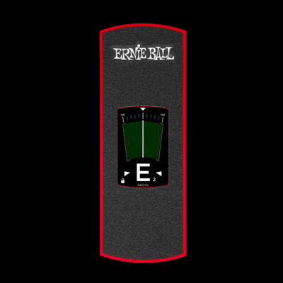 Ernie Ball Volume Pedal Jr. w/ Tuner - Red - Palen Music